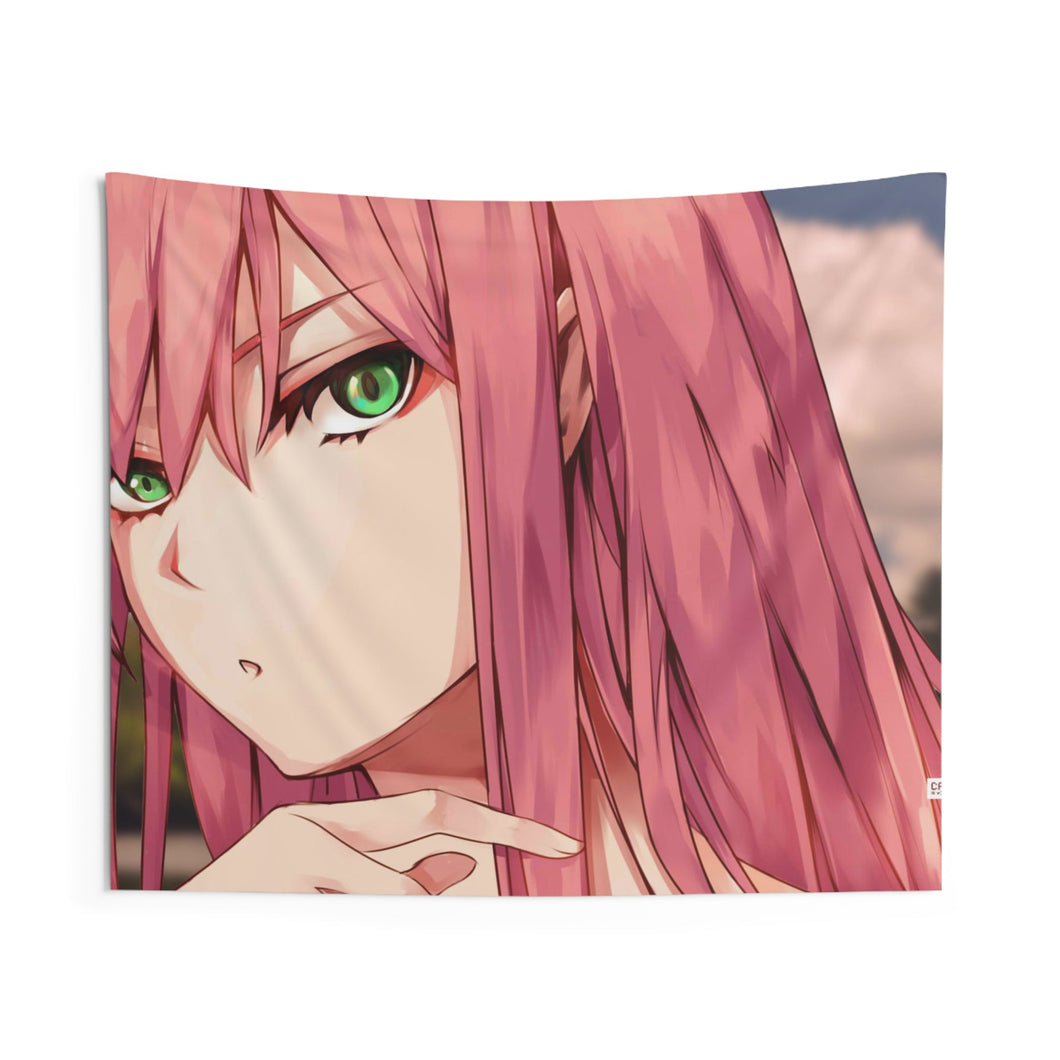 Zero Two Beauty Indoor Wall Tapestry