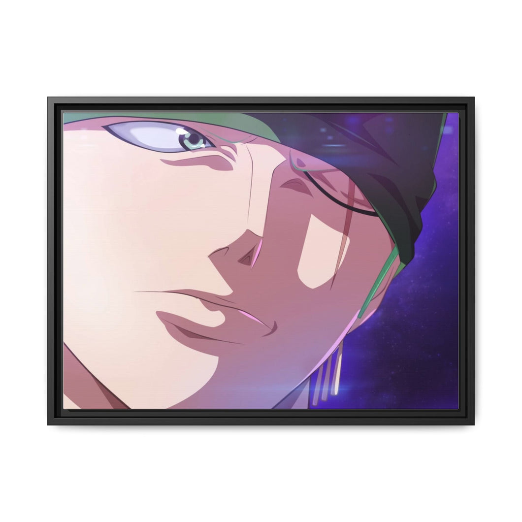 Roronoa Zoro Canvas Framed Art Print