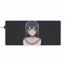 Load image into Gallery viewer, Is It Wrong To Try To Pick Up Girls In A Dungeon? 8k RGB LED Mouse Pad (Desk Mat)

