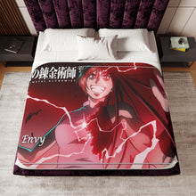 Load image into Gallery viewer, Anime FullMetal Alchemistr Sherpa Blanket
