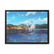 Anime Violet Evergardenr Canvas Framed Art Print