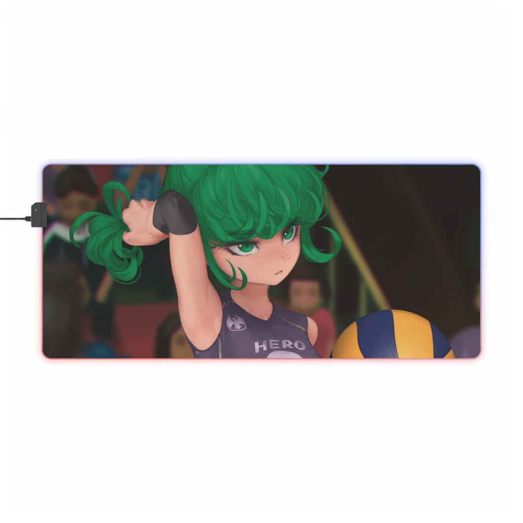Anime One-Punch Man RGB LED Mouse Pad (Desk Mat)