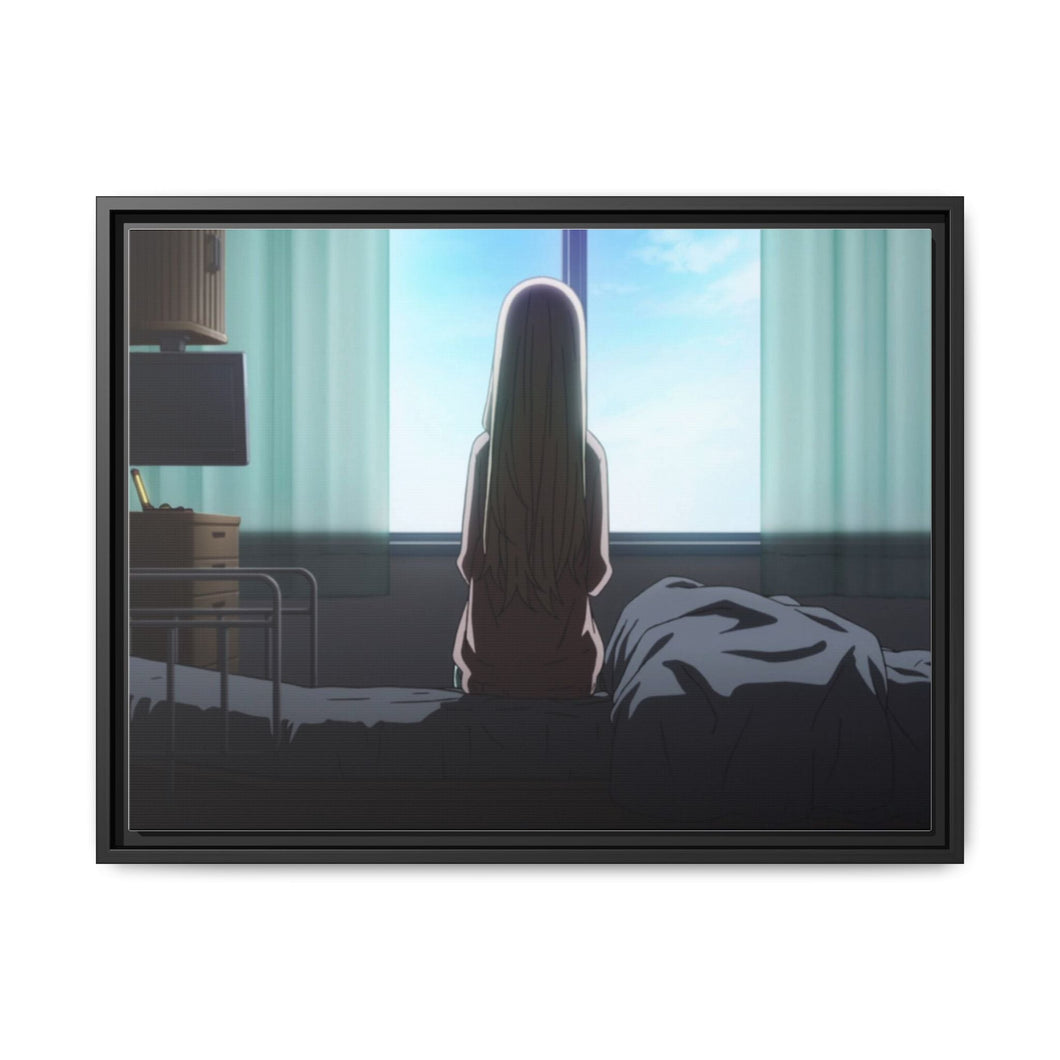 Your Lie In April / Shigatsu Wa Kimi No Uso - Kaori Miyazono Canvas Framed Art Print