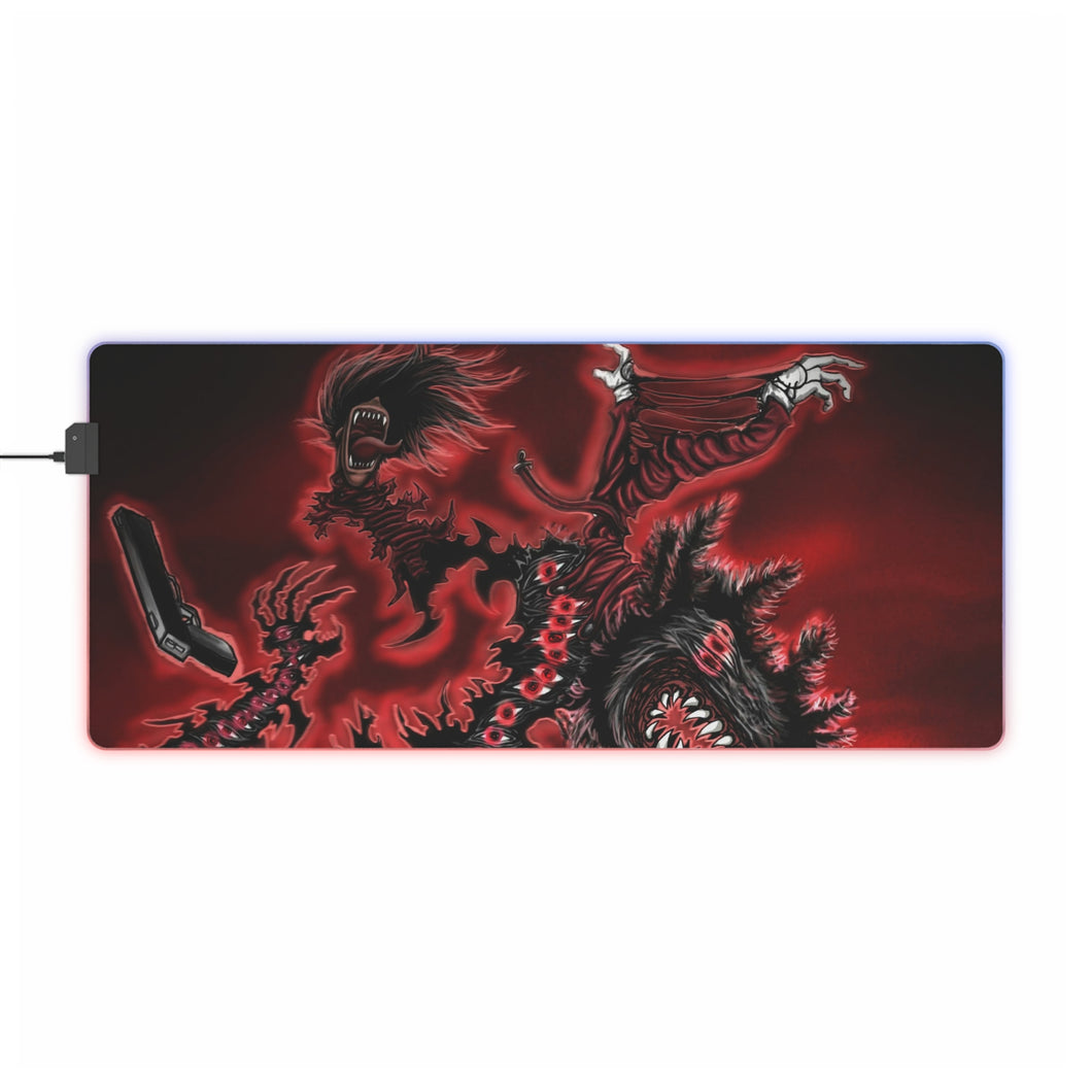 Hellsing RGB LED Mouse Pad (Desk Mat)