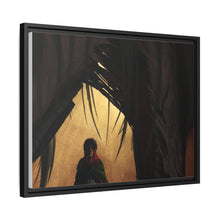 Load image into Gallery viewer, Shingeki no Kyojin - Eren and the Female Titan Canvas Framed Art Print
