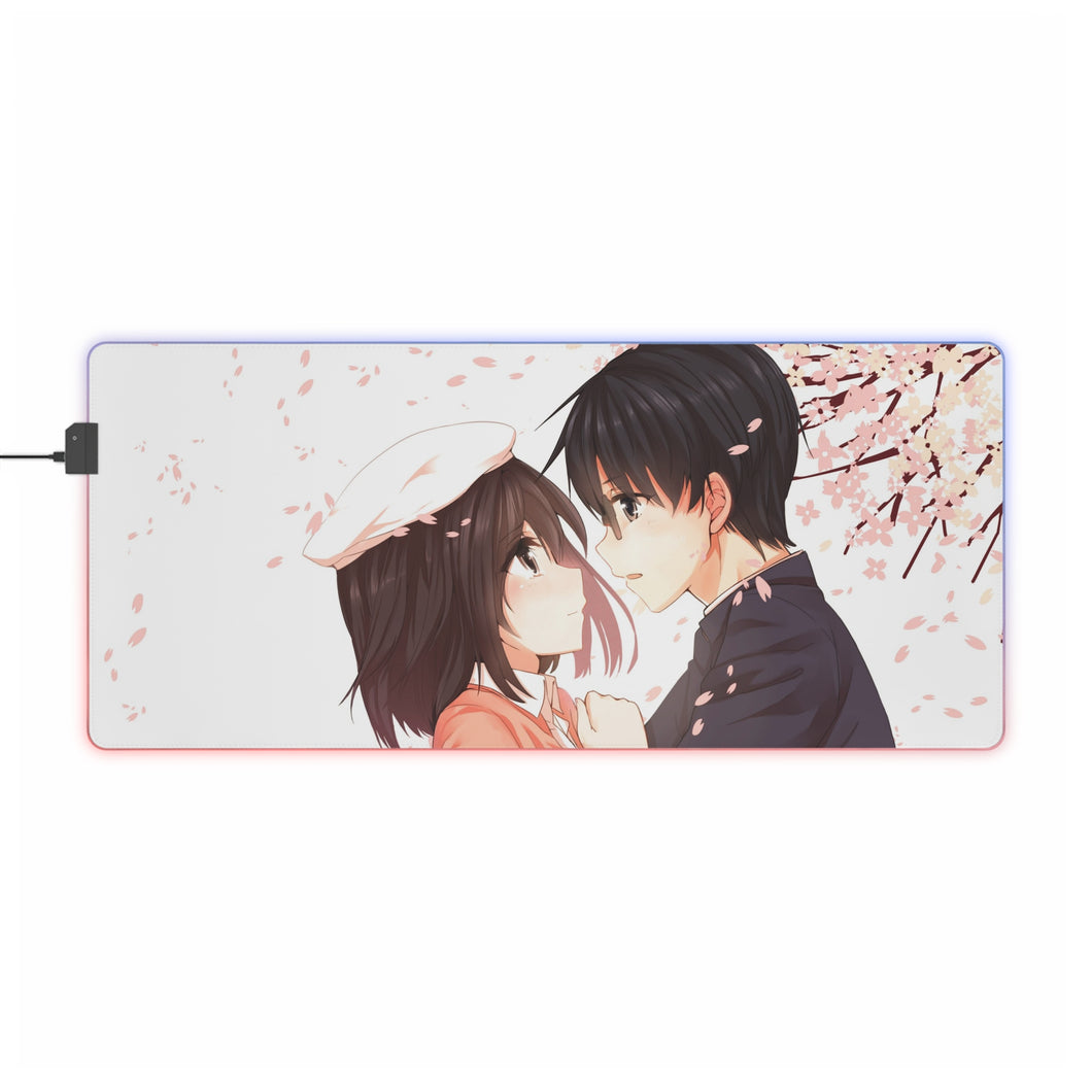 Katou, Tomoya RGB LED Mouse Pad (Desk Mat)