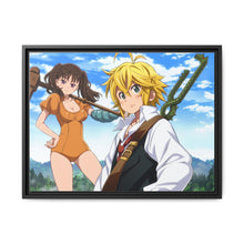 Load image into Gallery viewer, The Seven Deadly Sins Canvas Framed Art Print
