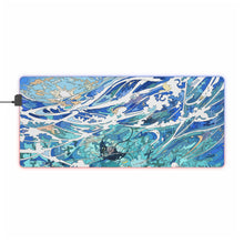 Load image into Gallery viewer, Anime Underwater RGB LED Mouse Pad (Desk Mat)
