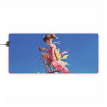 Load image into Gallery viewer, Kabaneri Of The Iron Fortress RGB LED Mouse Pad (Desk Mat)

