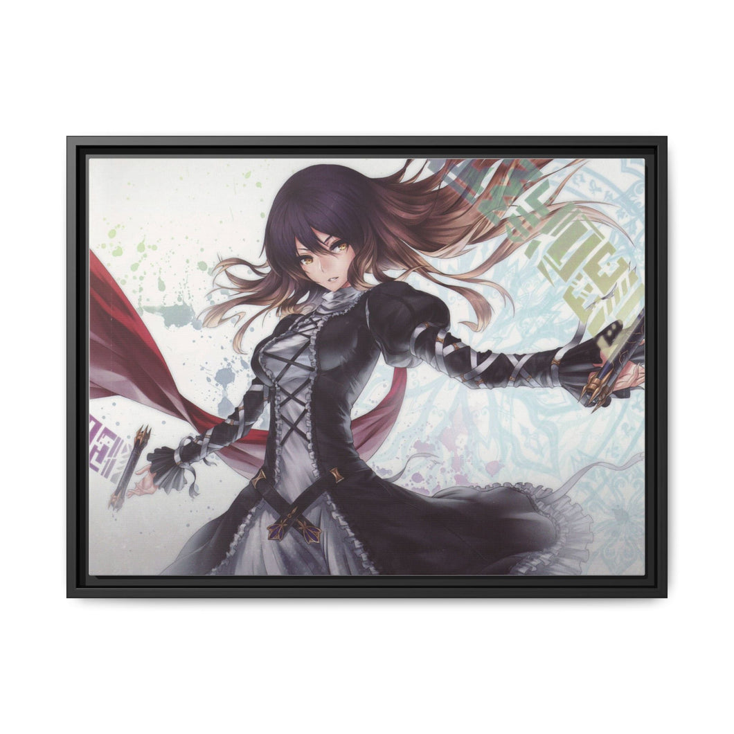 Touhou Canvas Framed Art Print