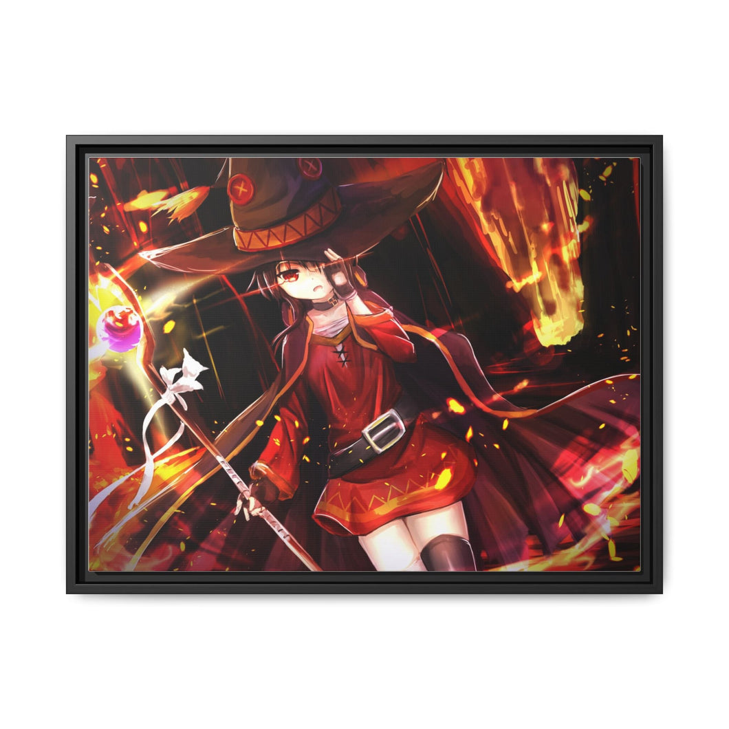 KonoSuba - God’s blessing on this wonderful world!! Canvas Framed Art Print