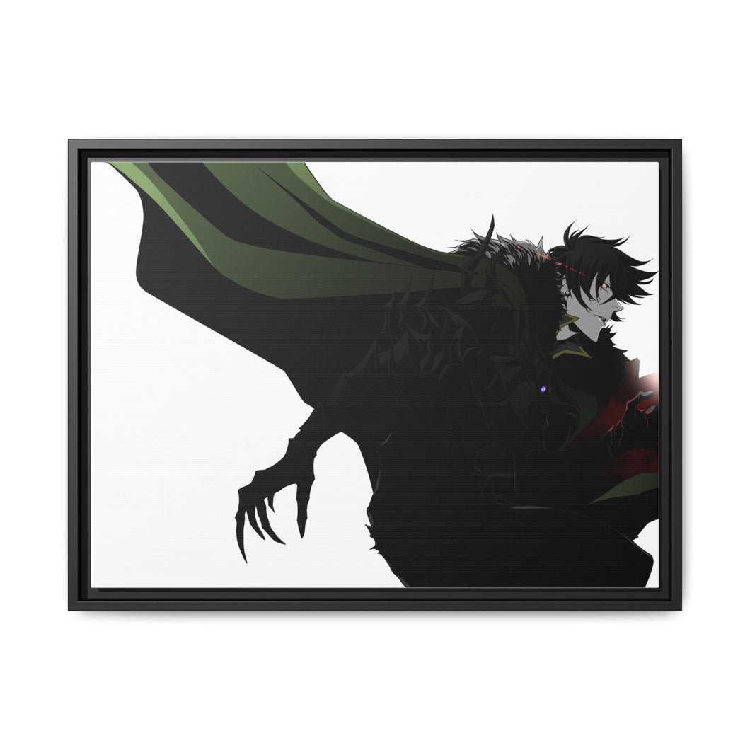 Naofumi Curse Canvas Framed Art Print
