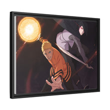 Load image into Gallery viewer, Sasuke and Naruto Canvas Framed Art Print
