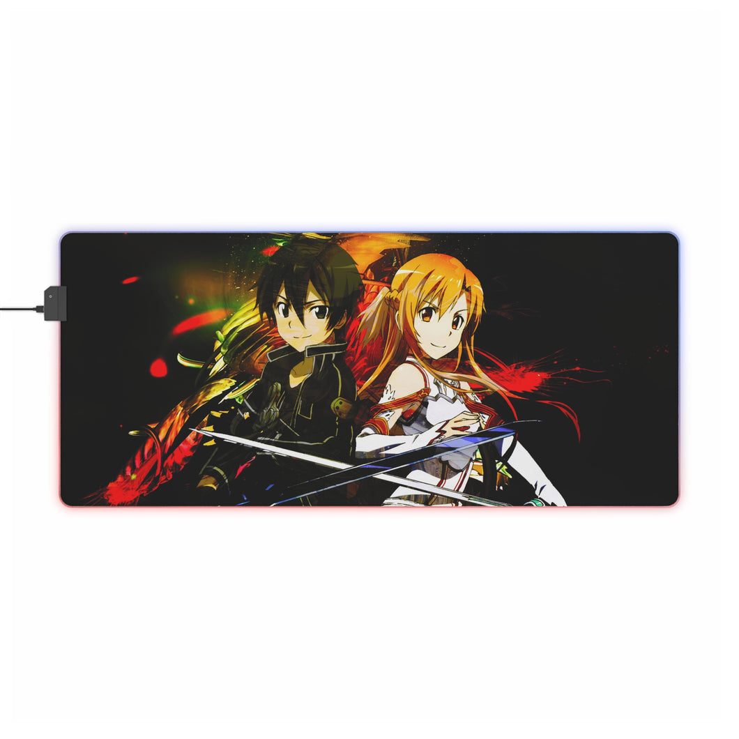 Sword Art Online RGB LED Mouse Pad (Desk Mat)