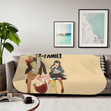 Load image into Gallery viewer, Spy X Family Sherpa Blanket
