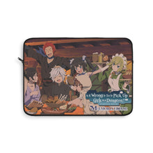 Load image into Gallery viewer, Is It Wrong to Try to Pick Up Girls in a Dungeon? Bell Cranel, Hestia, Liliruca Arde, Welf Crozzo Laptop Sleeve
