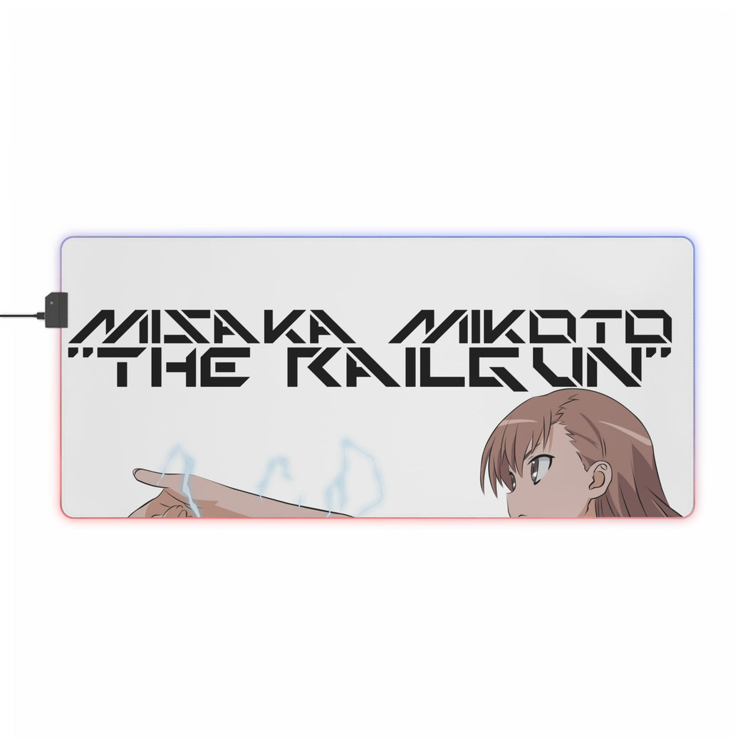 A Certain Scientific Railgun RGB LED Mouse Pad (Desk Mat)