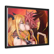 Load image into Gallery viewer, Fairy Tail Natsu Dragneel, Lucy Heartfilia Canvas Framed Art Print
