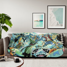 Load image into Gallery viewer, Anime One Piecer Sherpa Blanket
