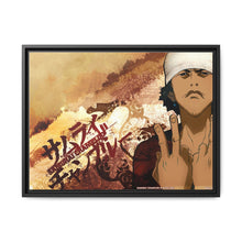 Load image into Gallery viewer, Anime Samurai Champloor Canvas Framed Art Print
