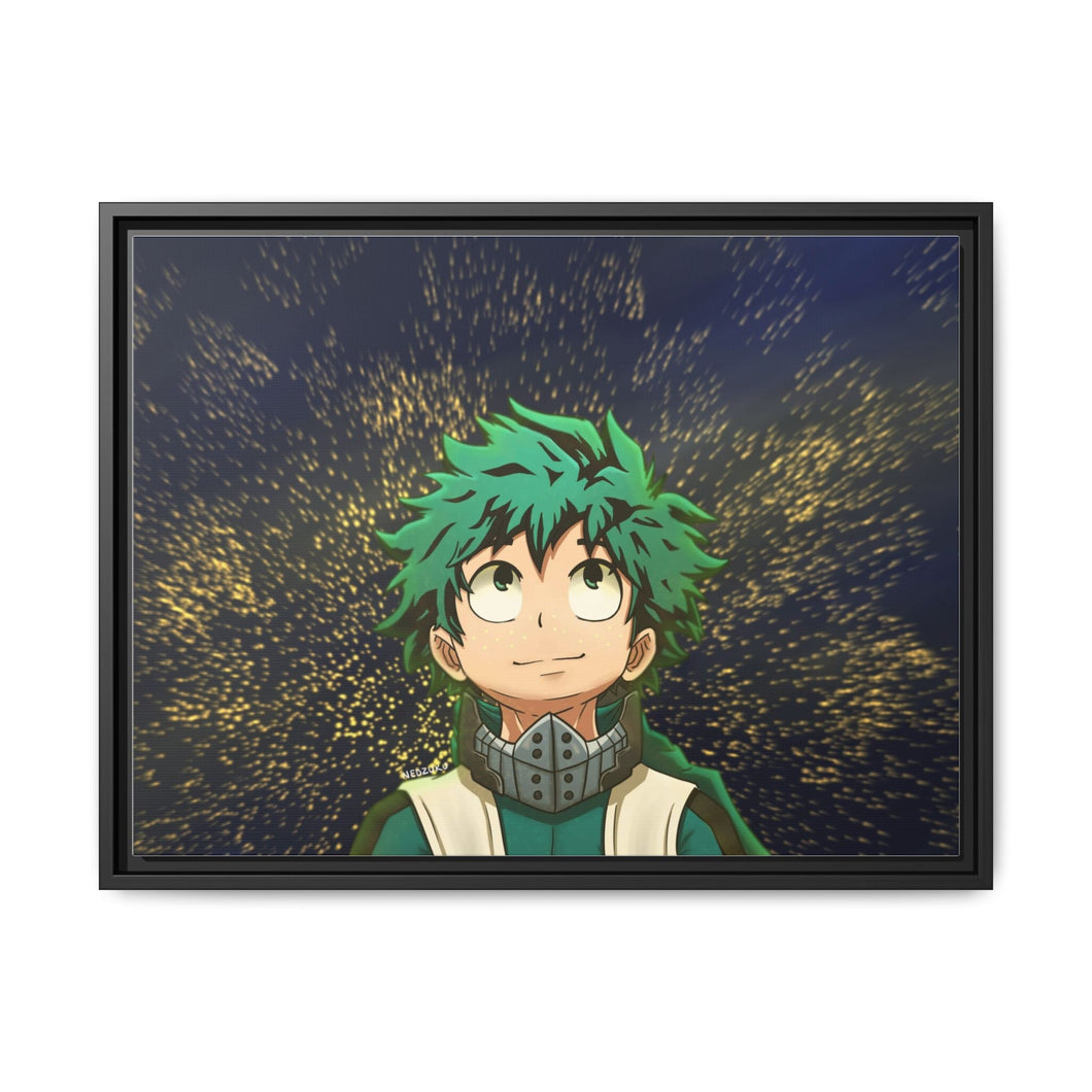 Anime My Hero Academia Canvas Framed Art Print