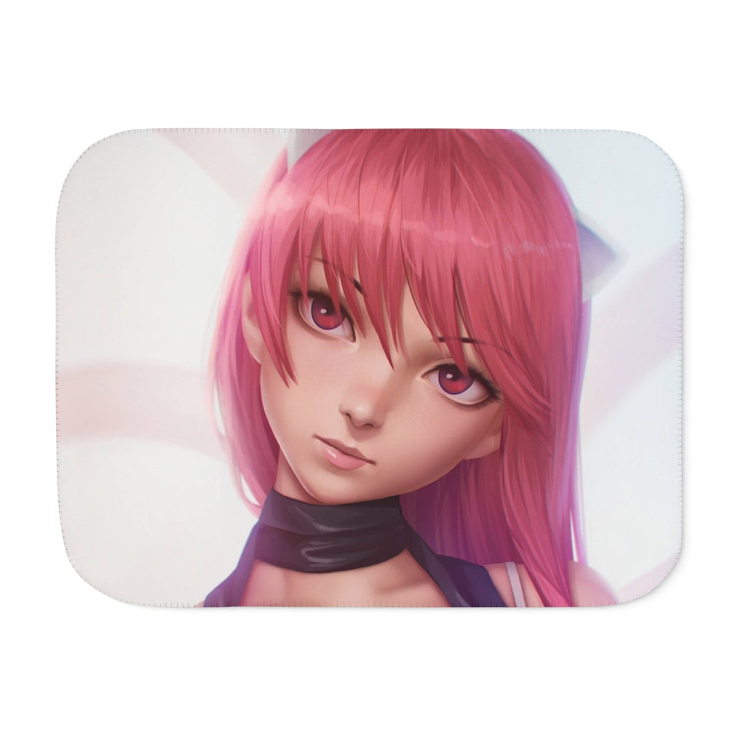 Anime Elfen Lied Sherpa Blanket