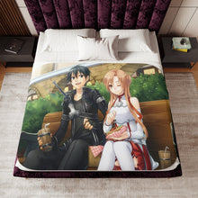 Load image into Gallery viewer, Sword Art Online Asuna Yuuki Sherpa Blanket
