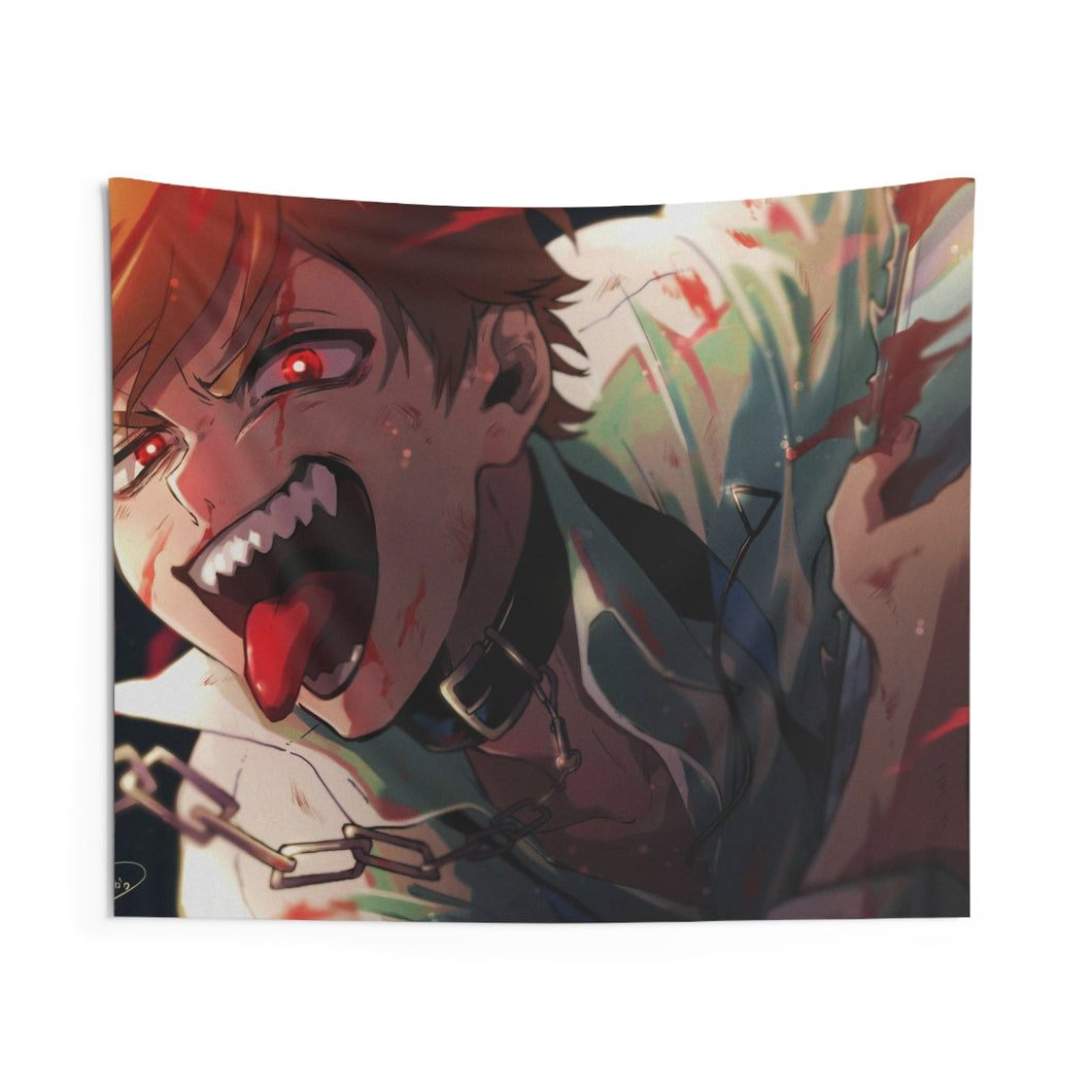Anime Chainsaw Man Indoor Wall Tapestry