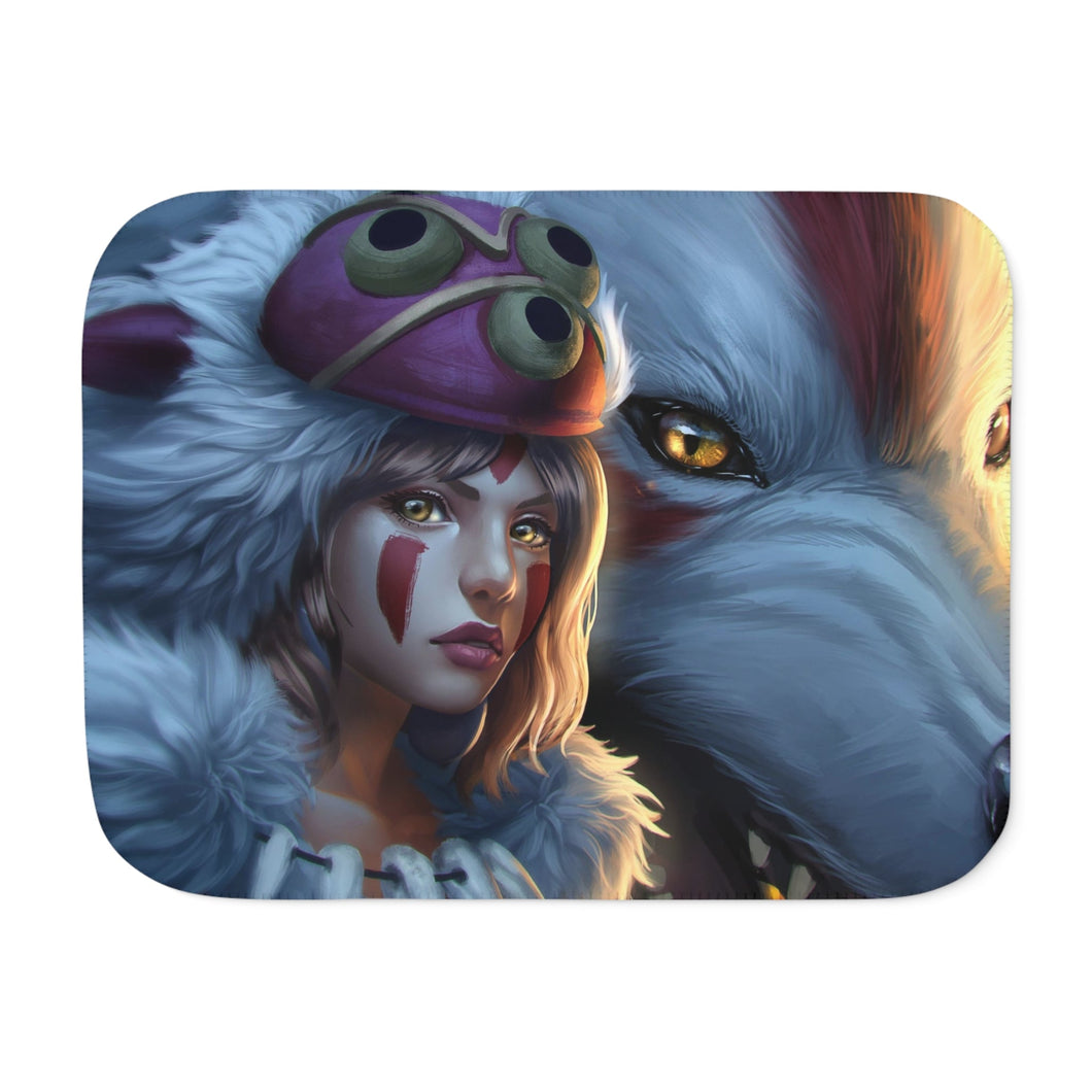 Princess Mononoke Sherpa Blanket