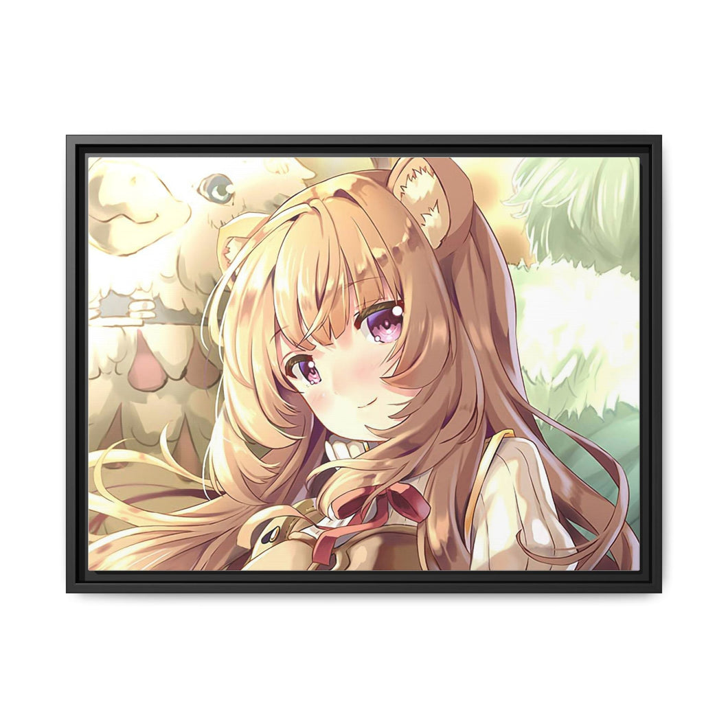 Raphtalia Canvas Framed Art Print