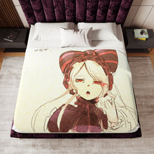 Load image into Gallery viewer, Shalltear Bloodfallen Sherpa Blanket
