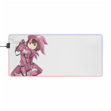 Load image into Gallery viewer, Sword Art Online Alternative: Gun Gale Online RGB LED Mouse Pad (Desk Mat)
