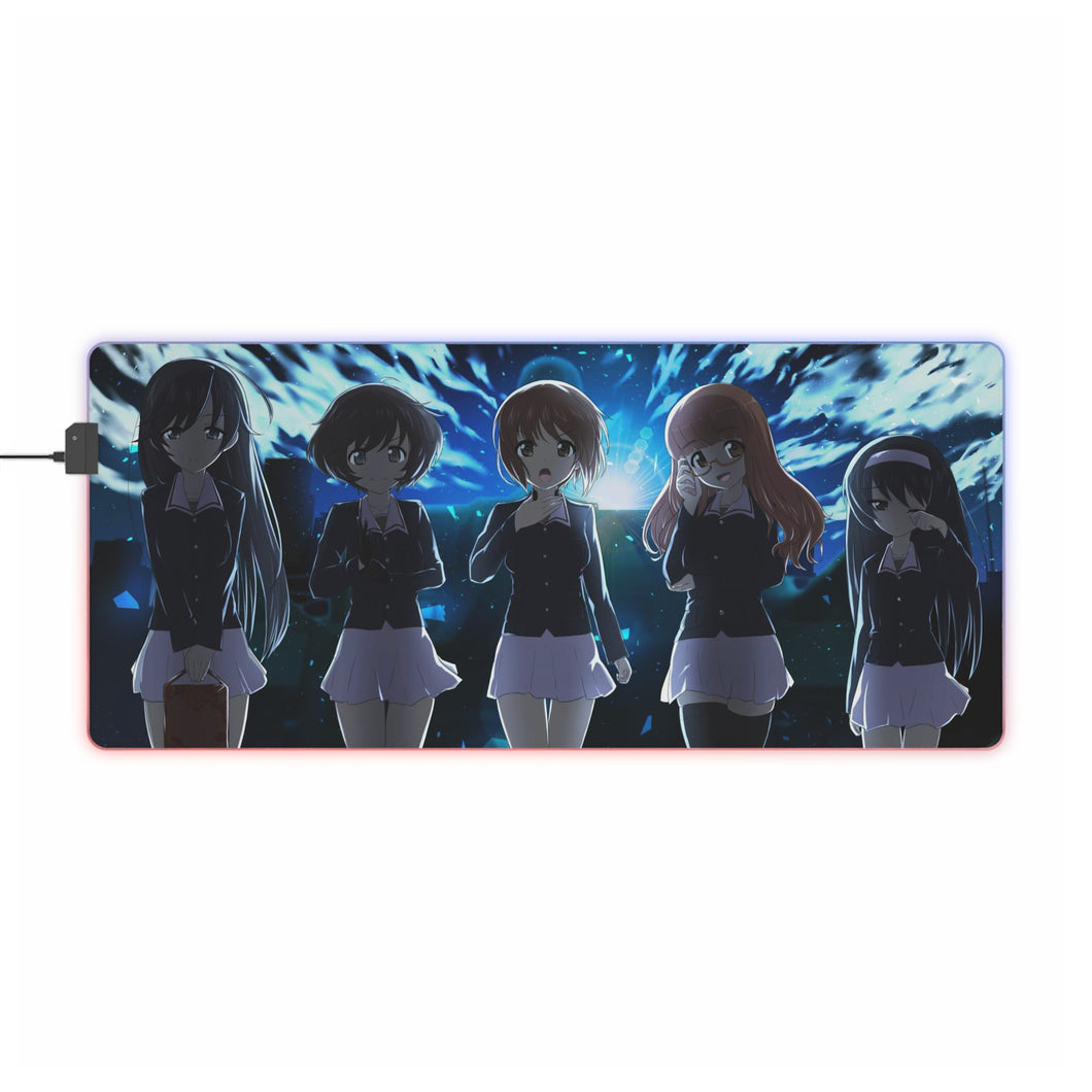 Girls und Panzer RGB LED Mouse Pad (Desk Mat)