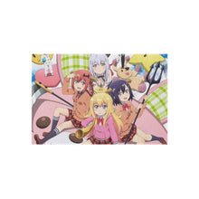 Load image into Gallery viewer, Gabriel DropOut Satanichia Kurumizawa Mcdowell, Gabriel Tenma White, Vignette Tsukinose April, Raphiel Shiraha Ainsworth Rug
