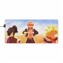 Load image into Gallery viewer, Fairy Tail Natsu Dragneel RGB LED Mouse Pad (Desk Mat)
