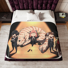 Load image into Gallery viewer, Anime Spy x Family Sherpa Blanket
