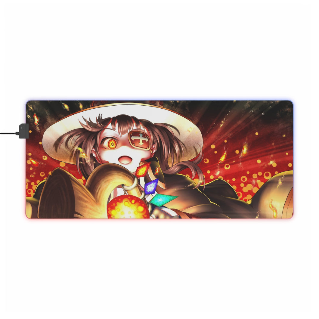 Konosuba - Megumin RGB LED Mouse Pad (Desk Mat)