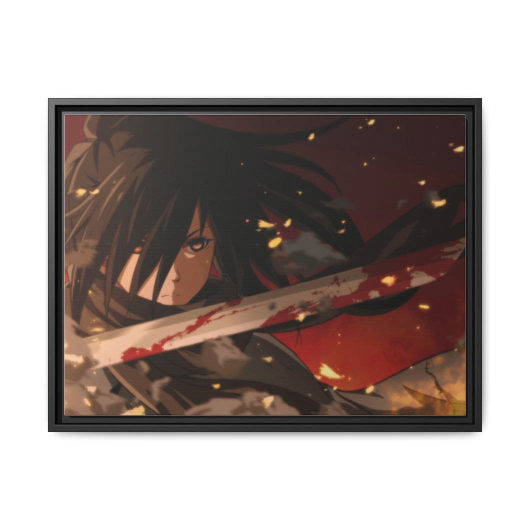 Hyakkimaru Canvas Framed Art Print