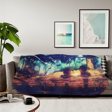 Load image into Gallery viewer, Anime ERASED Sherpa Blanket
