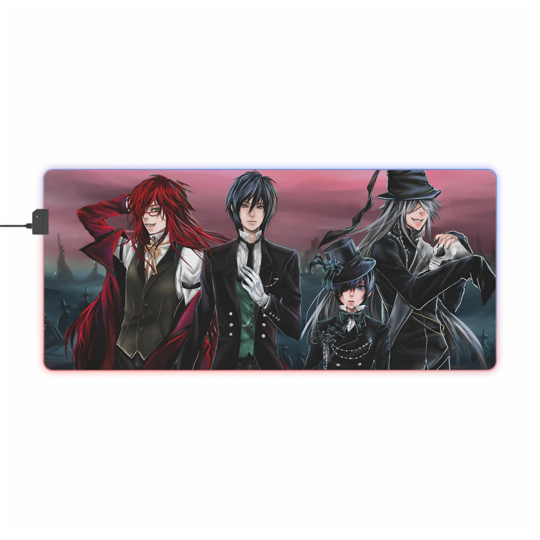 Kuroshitsuji RGB LED Mouse Pad (Desk Mat)