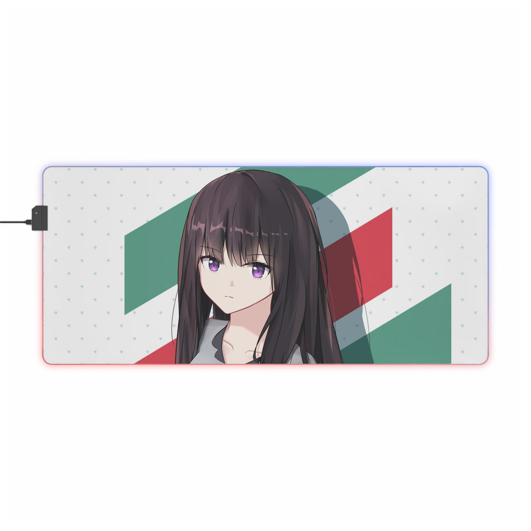 Lycoris Recoil Takina Inoue RGB LED Mouse Pad (Desk Mat)