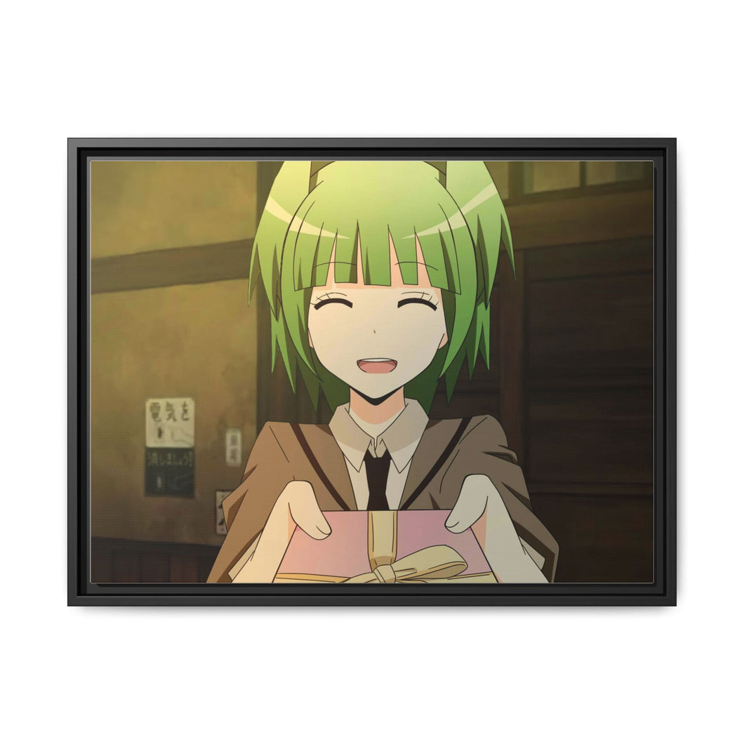 Kaede Kayano Canvas Framed Art Print
