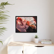 Load image into Gallery viewer, Makise Kurisu &amp; Rintaro Okabe Canvas Framed Art Print
