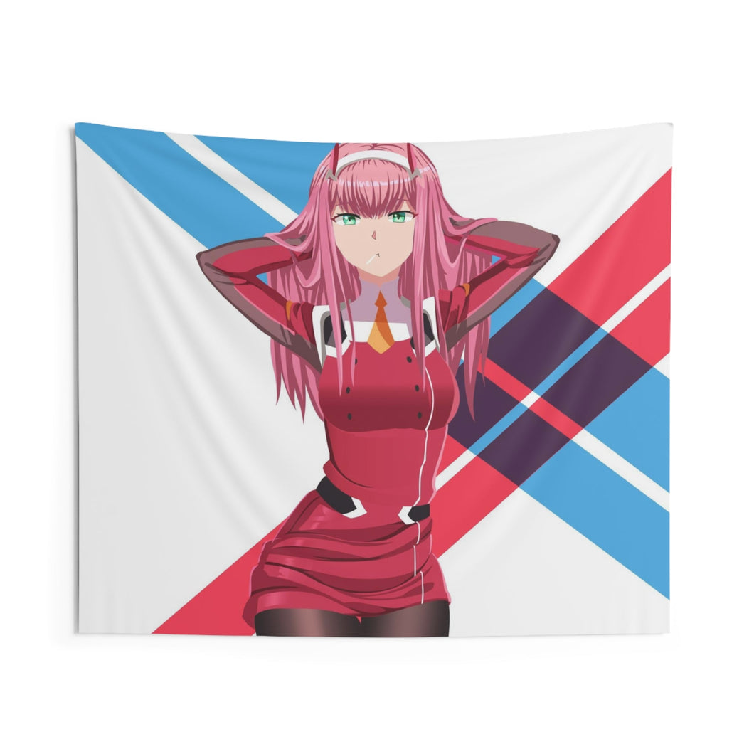 Zero Two Indoor Wall Tapestry