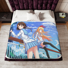 Load image into Gallery viewer, Anime Nisekoi Sherpa Blanket
