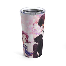 Load image into Gallery viewer, Hyouka Eru Chitanda, Satoshi Fukube, Mayaka Ibara Tumbler 20oz
