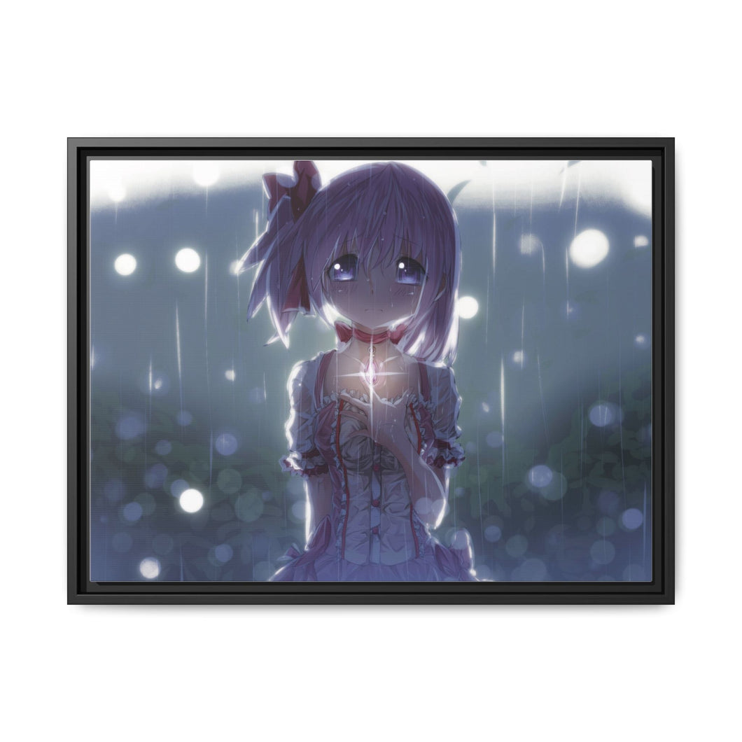 Puella Magi Madoka Magica Canvas Framed Art Print
