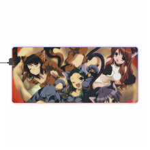 Load image into Gallery viewer, The Melancholy Of Haruhi Suzumiya RGB LED Mouse Pad (Desk Mat)
