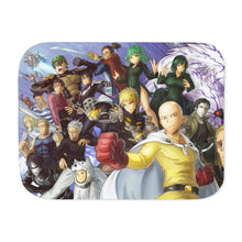 Load image into Gallery viewer, Anime One-Punch Man Sherpa Blanket
