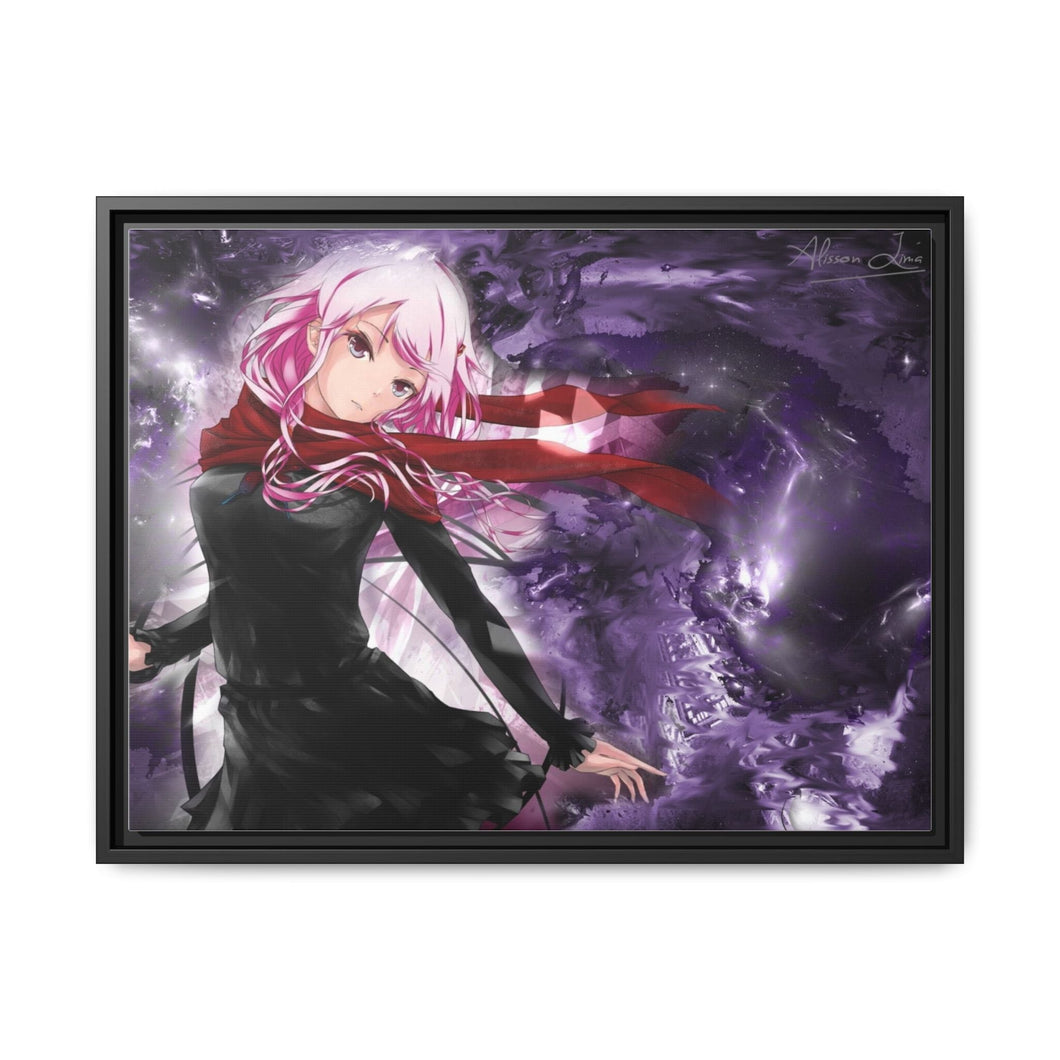 Inori Yuzuriha Canvas Framed Art Print